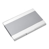 Stainless Steel Chrome Finish Tu-tone Matte Finish Card Case